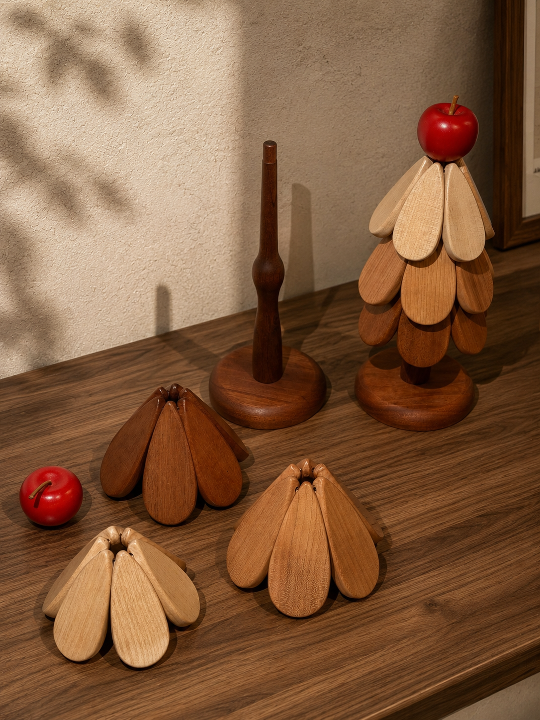 Apple Tree Folding Trivet – 3 Layer