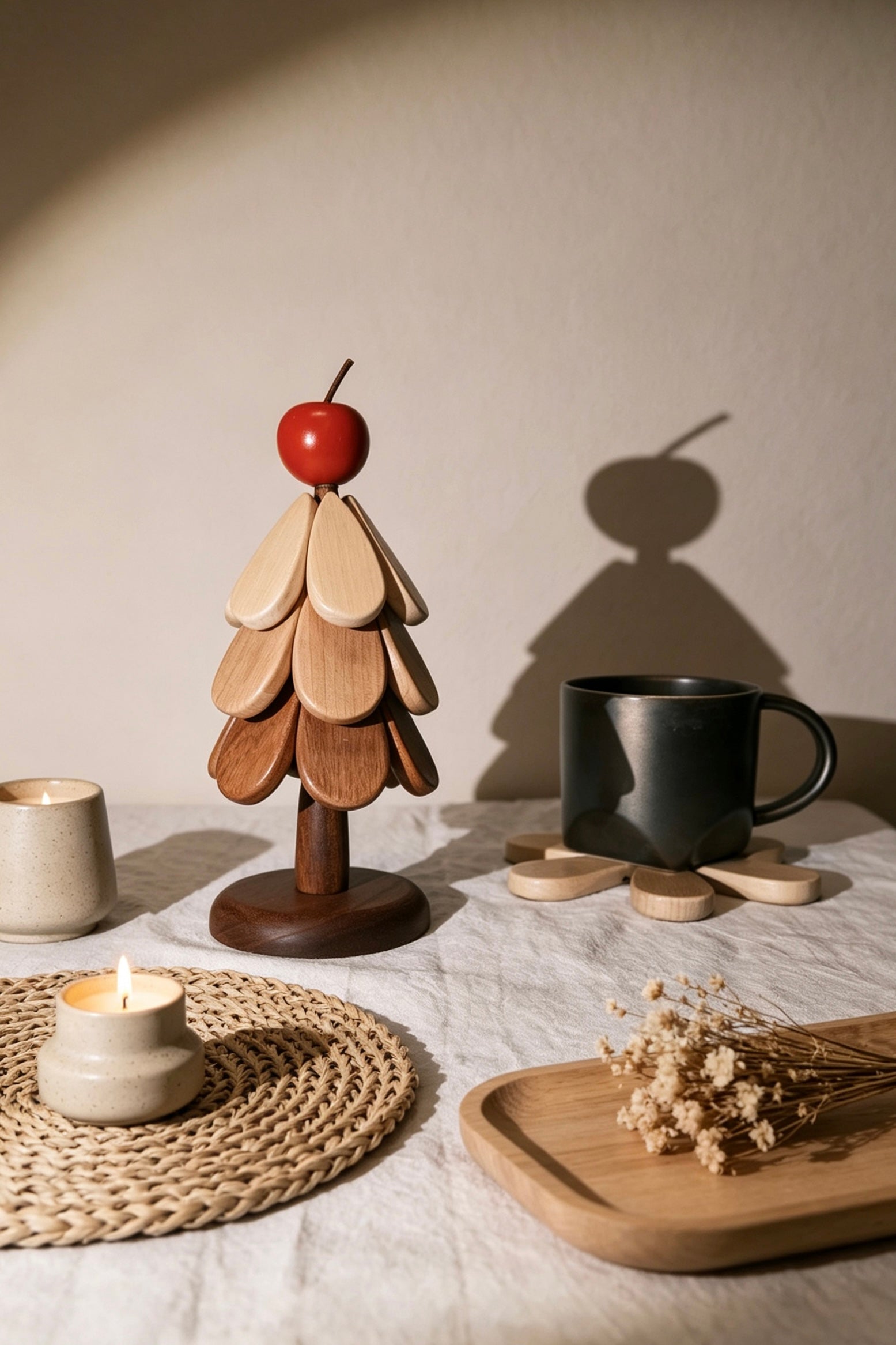Apple Tree Folding Trivet – 3 Layer